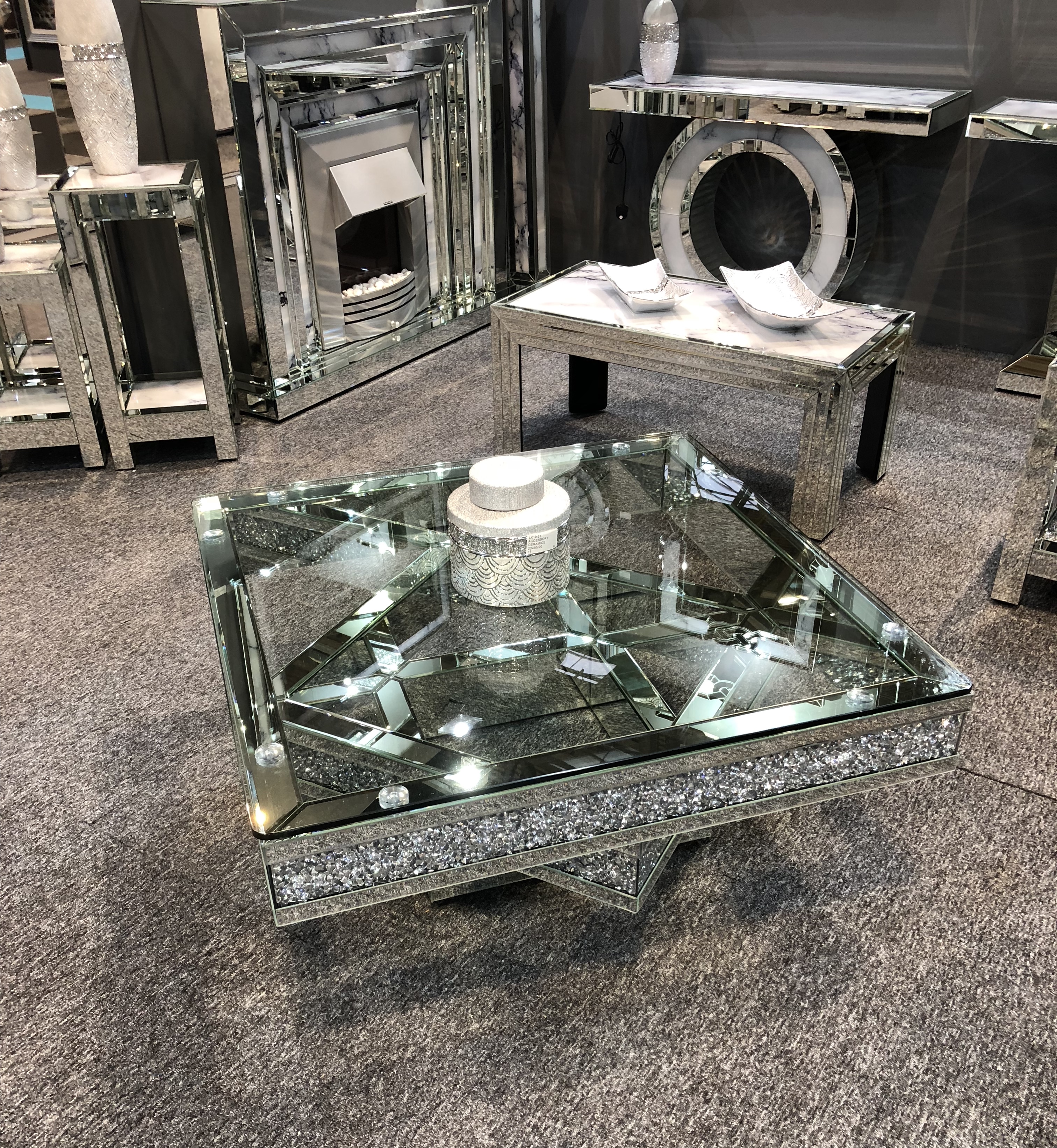 The Infinity Coffee Table F C - Diamond Furnishings