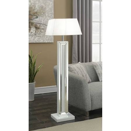 White Mirror Bianco Floor Lamp, Mirror Stand Floor Lamp