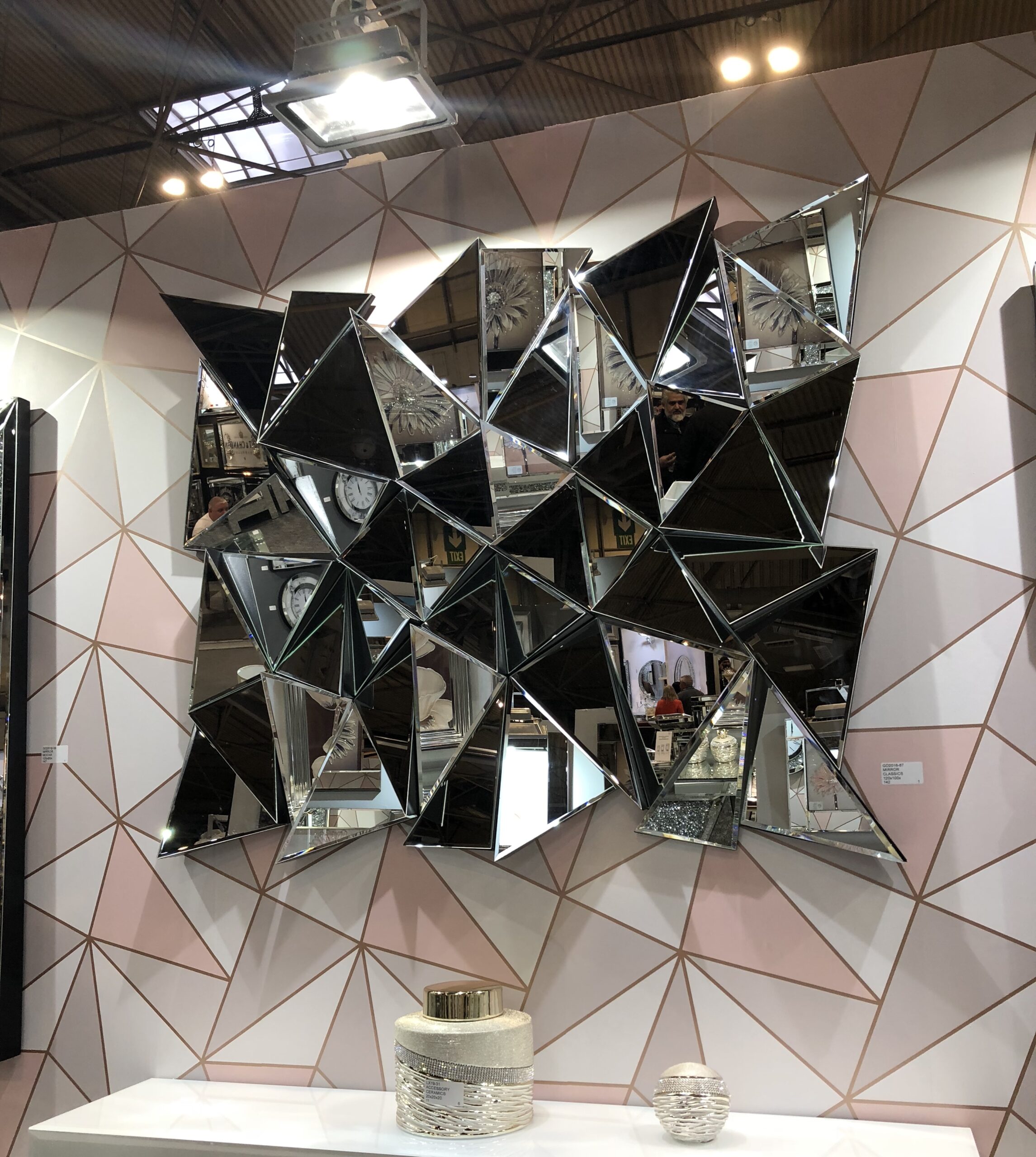 Shard Rectangular Wall Mirror S C