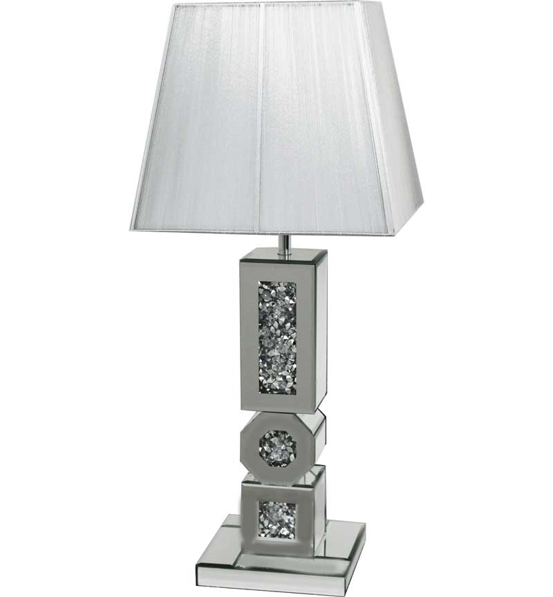 diamond crush table lamp